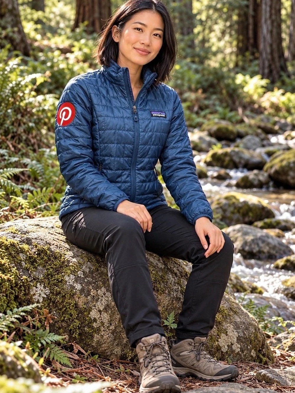 Patagonia Women'Small Nano Puff Jacket Puffer Jacket in Blue Size Small NWT